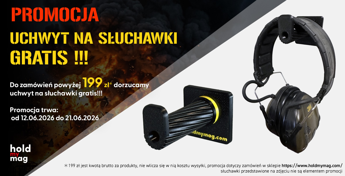 UCHWYT NA SŁUCHAWKI GRATIS DO ZAMÓWIEŃ POWYŻEJ 199 PLN